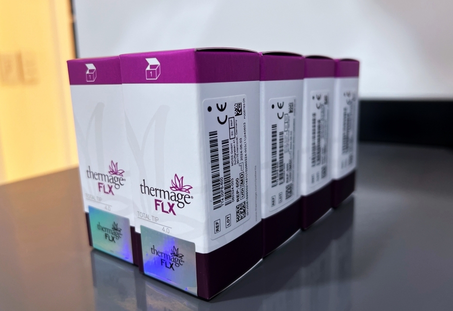 일산 써마지 600샷 시술에 사용되는 정품 써마지 FLX 전용 팁